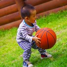 Little basketball player  (Only 14 month )